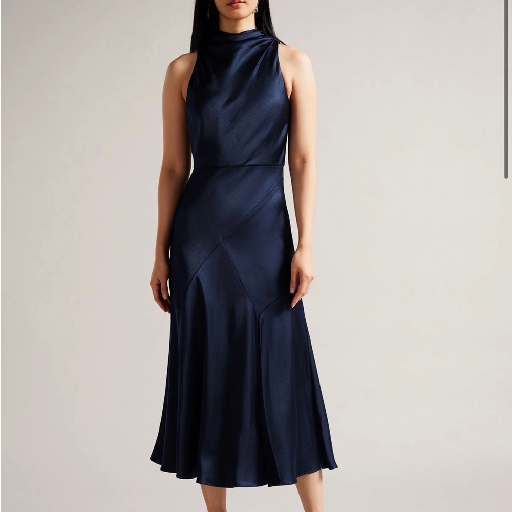 Ted Baker lilymay cowl neck dress